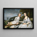 Benjamin i Eleanor Ridgely Laming - Charles Willson Peale — oprawiony obraz na ścianie