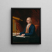 David Rittenhouse - Charles Willson Peale — oprawiony obraz na ścianie