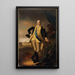 George Washington po bitwie pod Princeton - Charles Willson Peale — oprawiony obraz na ścianie