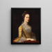 Margaret Strachan Mme Thomas Harwood - Charles Willson Peale — oprawiony obraz na ścianie