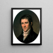 Portret Benjamina Henry'ego Latrobe'a - Charles Willson Peale — oprawiony obraz na ścianie