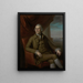 Thomas Willing - Charles Willson Peale — oprawiony obraz na ścianie