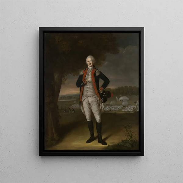 Walter Stewart - Charles Willson Peale — oprawiony obraz na ścianie