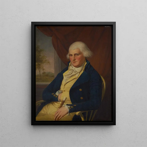 William Whetcroft - Charles Willson Peale — oprawiony obraz na ścianie