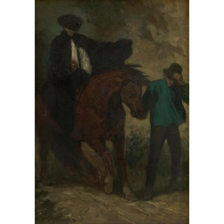 Viatique - Charles de Groux — widok dzieła