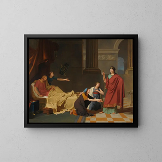 Charlesdouard Chaise - Les Filles de Plias demandant  Mde le rajeunissement de leur pre.webp