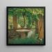 Charmille - Henri Martin — oprawiony obraz na ścianie
