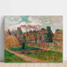 Chaumières en Bretagne, couleurs d’automne - Henry Moret — prezentacja dzieła na ścianie