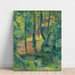 Reprodukcja obrazu Chemin Creux dans une Pente Boisée - Paul Gauguin