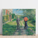 Reprodukcja obrazu Chemin Montant - Gustave Caillebotte