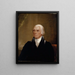 James Madison - Chester Harding — oprawiony obraz na ścianie