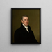 James Monroe - Chester Harding — oprawiony obraz na ścianie