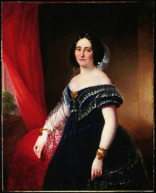 Portret pani Quincy - Chester Harding — widok dzieła
