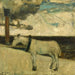 Biały koń - Philibert Cockx — widok dzieła