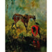 Reprodukcja obrazu Myśliwy na koniu - Henri de Toulouse-Lautrec