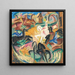 Konie - Alice Bailly — oprawiony obraz na ścianie