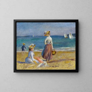 Cyfry na plaży - Pierre-Auguste Renoir