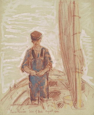 Wyspa rybaków Shoals - Childe Hassam — widok dzieła
