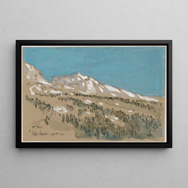 Childe Hassam - Mount HoodOregon.webp