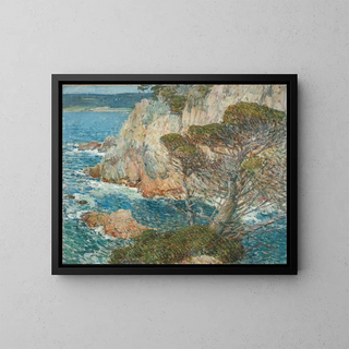 Point Lobos - Childe Hassam — oprawiony obraz na ścianie
