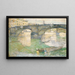Ponte Santa Trinita - Childe Hassam — oprawiony obraz na ścianie