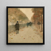 Quai du Louvre - Childe Hassam — oprawiony obraz na ścianie