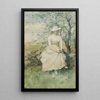 Reprodukcja obrazu Wiosna - Childe Hassam