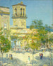Rue du Grand Capitaine Córdoba - Childe Hassam — widok dzieła