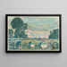 Le Pont à Grez recto - Childe Hassam — oprawiony obraz na ścianie