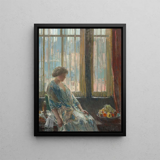 Childe Hassam - The New York Window.webp