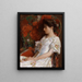 La Chaise victoriánska - Childe Hassam — oprawiony obraz na ścianie