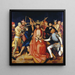 Chrystusa z koroną cierniową - Hans Holbein Starszy — oprawiony obraz na ścianie