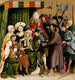 Chrystus przed Piłatem - Skrzydła ołtarza z Wurzach u góry po prawej stronie - Hans Multscher — widok dzieła
