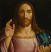 Chrystus Zbawiciel - Francesco Bissolo — widok dzieła