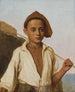 Un garçon pêcheur Capri - Christen Købke — widok dzieła
