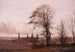 pejzażu jesiennego, zamek Frederiksborg w połowie drogi - Christen Købke — widok dzieła