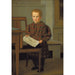 Reprodukcja obrazu Syn malarza CW Eckersberg, Julius, w pracowni swojego ojca - Christen Købke