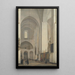 Reprodukcja obrazu Transept katedry w Aarhus - Christen Købke