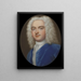 Joseph Addison - Christian Friedrich Zincke — oprawiony obraz na ścianie