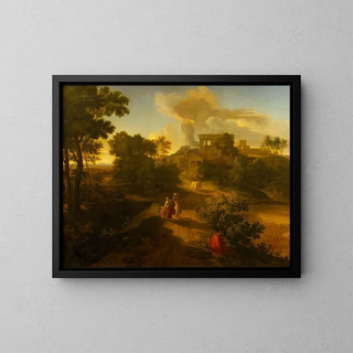 Christian Gottlieb Schick - Heroic Landscape With Hagar And Ishmael.webp