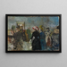 Albertine - Christian Krohg — oprawiony obraz na ścianie