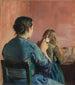 Tresser ses cheveux - Christian Krohg — widok dzieła