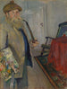 autoportret - Christian Krohg — widok dzieła
