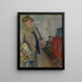 autoportret - Christian Krohg — oprawiony obraz na ścianie