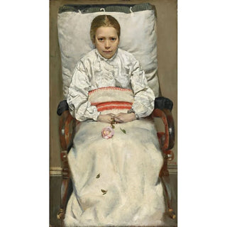 Christian Krohg - Sick Girl.webp