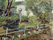 Le jardin avec la boule de verre - Christian Krohg — widok dzieła