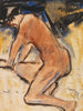 Nu à genoux - Christian Rohlfs — widok dzieła