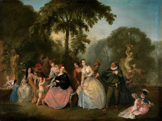 Christian Wilhelm Ernst Dietrich - Gesellschaft im Park.webp