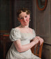 Julie Eckersberg née Juel, druga żona artysty - Christoffer Wilhelm Eckersberg — widok dzieła