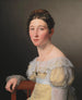 Portret Emilie Henriette Massmann, narzeczonej Frederik Wilhelma Caspara von Benzon - Christoffer Wilhelm Eckersberg — widok dzieła